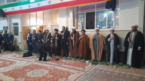 تصاویر/ مراسم بزرگداشت شهیدان مقاومت سیدحسن نصرالله و سیدهاشم صفی الدین در مرند