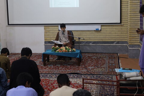 دیدار مدیر حوزه علمیه سیستان و بلوچستان با طلاب مدارس علمیه ایرانشهر