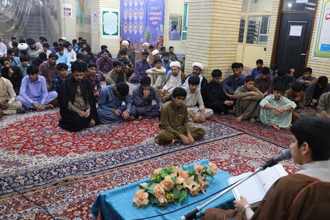 دیدار مدیر حوزه علمیه سیستان و بلوچستان با طلاب مدارس علمیه ایرانشهر