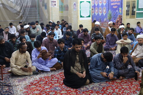 دیدار مدیر حوزه علمیه سیستان و بلوچستان با طلاب مدارس علمیه ایرانشهر