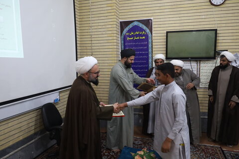 دیدار مدیر حوزه علمیه سیستان و بلوچستان با طلاب مدارس علمیه ایرانشهر