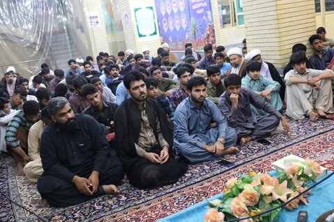 دیدار مدیر حوزه علمیه سیستان و بلوچستان با طلاب مدارس علمیه ایرانشهر