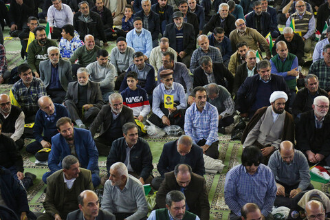 تصاویر/ گرامیداشت شهید «سیدحسن‌نصرالله» در شهرکرد