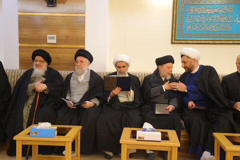 تصاویر / مراسم بزرگداشت آیت الله مستجابی در موسسه آل البیت (ع)
