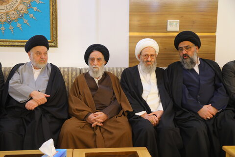 تصاویر / مراسم بزرگداشت آیت الله مستجابی در موسسه آل البیت (ع)