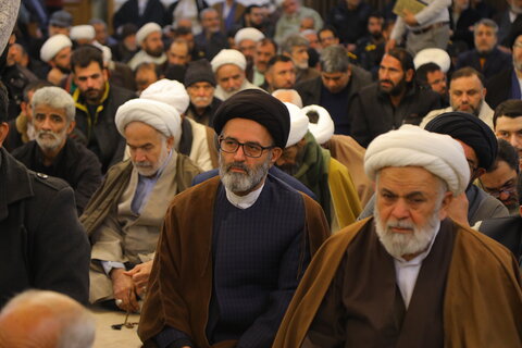 تصاویر / مراسم بزرگداشت آیت الله مستجابی در موسسه آل البیت (ع)