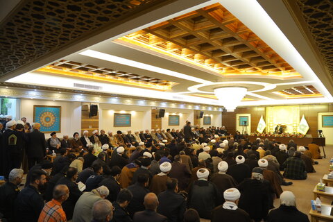 تصاویر / مراسم بزرگداشت آیت الله مستجابی در موسسه آل البیت (ع)