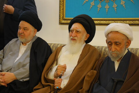 تصاویر / مراسم بزرگداشت آیت الله مستجابی در موسسه آل البیت (ع)