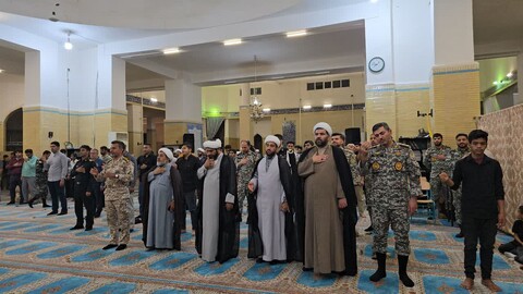 تصاویر/آیین بزرگداشت شهدای جبهه مقاومت در شهر جاسک