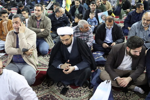 مراسم بزرگداشت شهادت فرماندهان جبهه‌ مقاومت در اهواز