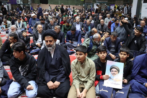 مراسم بزرگداشت شهادت فرماندهان جبهه‌ مقاومت در اهواز