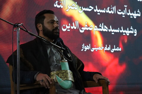 مراسم بزرگداشت شهادت فرماندهان جبهه‌ مقاومت در اهواز