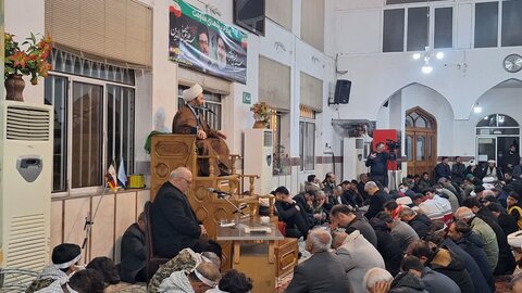 تصاویر/ مراسم بزرگداشت شهیدان سید حسن نصرالله و هاشم صفی‌الدین در خوی