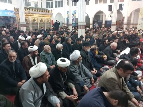 تصاویر/ مراسم بزرگداشت شهیدان سید حسن نصرالله و هاشم صفی‌الدین در خوی