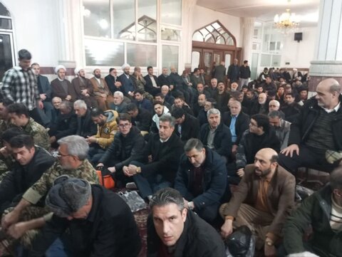 تصاویر/ مراسم بزرگداشت شهیدان سید حسن نصرالله و هاشم صفی‌الدین در خوی