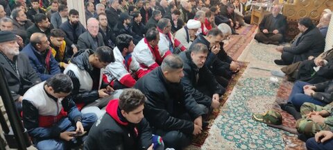 تصاویر/ مراسم بزرگداشت شهیدان سید حسن نصرالله و هاشم صفی‌الدین در خوی