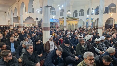 تصاویر/ مراسم بزرگداشت شهیدان سید حسن نصرالله و هاشم صفی‌الدین در خوی