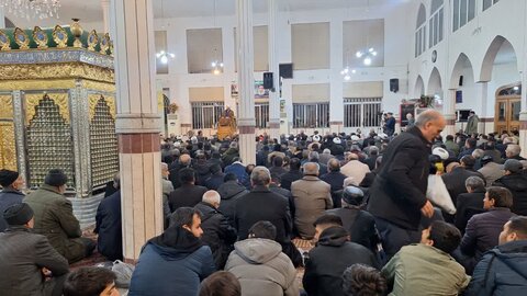 تصاویر/ مراسم بزرگداشت شهیدان سید حسن نصرالله و هاشم صفی‌الدین در خوی