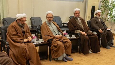 تصاویر/ جلسه شورای صیانت حوزه های علمیه استان البرز