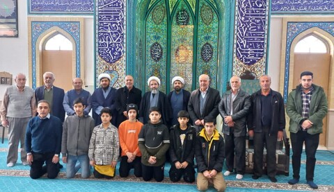 تصاویر/برگزاری آیین غبار روبی مسجد جامع نظرآباد