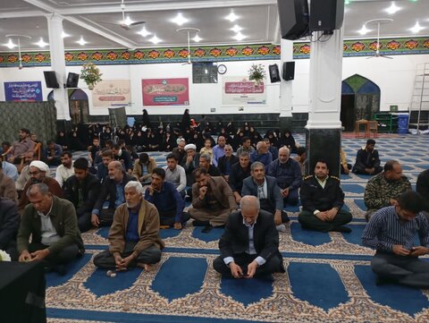 مراسم گرامیداشت شهادت شهید نصرالله در شهرستان نرماشیر
