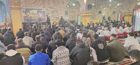 تصاویر/ آیین بزرگداشت شهید سید حسن نصرالله در سردشت