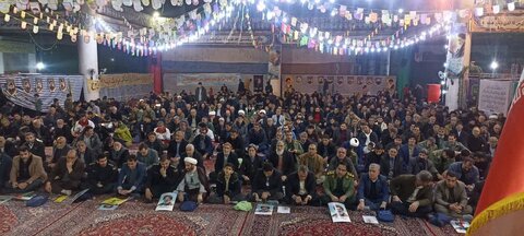 تصاویر حضور پر شور مردم دلفان در مراسم تشییع شهدای مقاومت