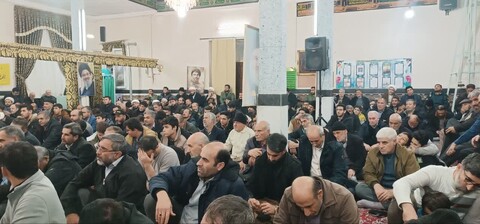 تصاویر/ مراسم گرامیداشت شهید سید حسن نصرالله در شهرستان میانه