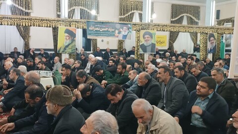 تصاویر/ مراسم گرامیداشت شهید سید حسن نصرالله در شهرستان میانه