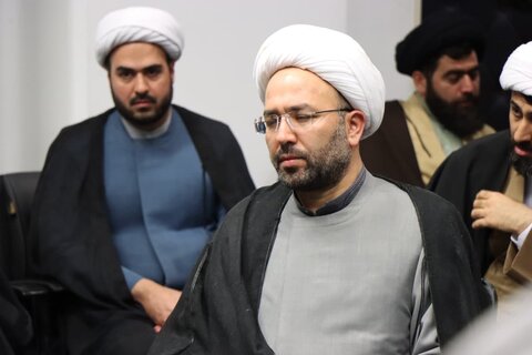 تصاویر / دیدار مدیر حوزه علمیه قزوین ،مدیران مدارس علمیه ،وکادر ،با نماینده ولی فقیه در استان قزوین