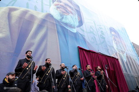 Photos/Cérémonie funéraire des grands moudjahidines, le martyr Seyyed Hassan Nasrallah et le martyr Seyyed Hashem Safiuddin