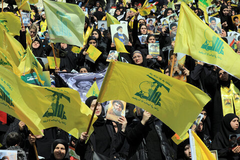 Photos/Cérémonie funéraire des grands moudjahidines, le martyr Seyyed Hassan Nasrallah et le martyr Seyyed Hashem Safiuddin