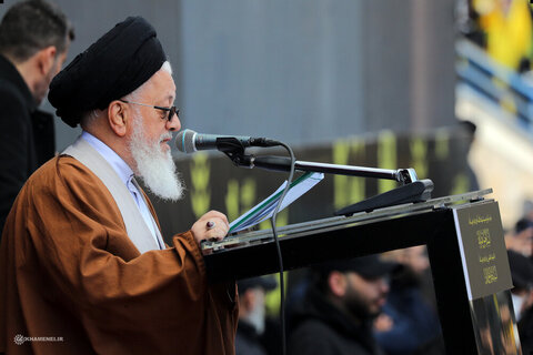 Photos/Cérémonie funéraire des grands moudjahidines, le martyr Seyyed Hassan Nasrallah et le martyr Seyyed Hashem Safiuddin