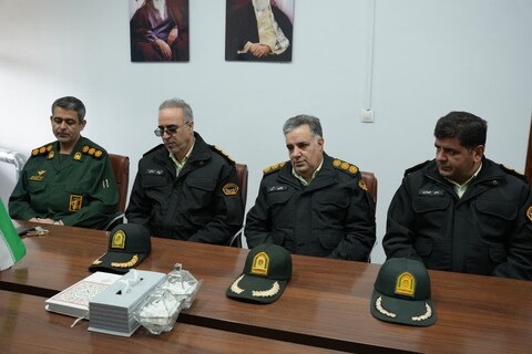 دیدار امام جمعه، فرمانده سپاه و فرمانده نیروی انتظامی شهرستان فردیس با فرماندار جدید شهرستان فردیس