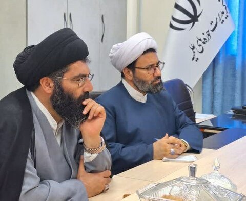 تصاویر/دیدار حجت الاسلام والمسلمین رنجبر با معاون فرهنگی اداره کل زندان استان کردستان