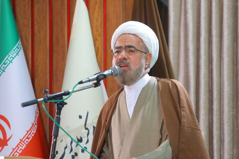 تصاویر / مراسم رونمایی از تفسیر تسنیم 80 جلدی آیت الله العظمی جوادی آملی