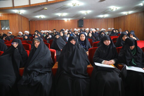 تصاویر / مراسم رونمایی از تفسیر تسنیم 80 جلدی آیت الله العظمی جوادی آملی