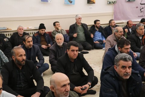 تصاویر/ مراسم گرامیداشت شهید سید حسن نصرالله در شهرستان ابهر