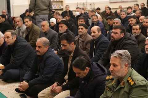 تصاویر/ مراسم گرامیداشت شهید سید حسن نصرالله در شهرستان ابهر