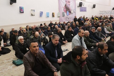 تصاویر/ مراسم گرامیداشت شهید سید حسن نصرالله در شهرستان ابهر