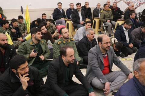 تصاویر/ مراسم گرامیداشت شهید سید حسن نصرالله در شهرستان ابهر