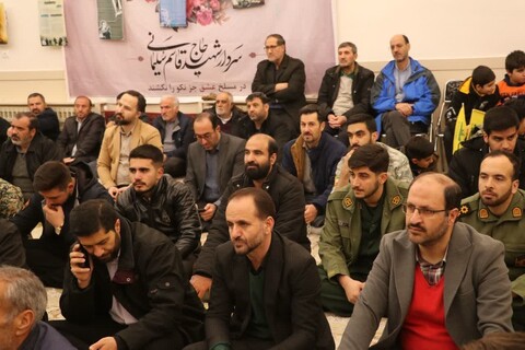 تصاویر/ مراسم گرامیداشت شهید سید حسن نصرالله در شهرستان ابهر