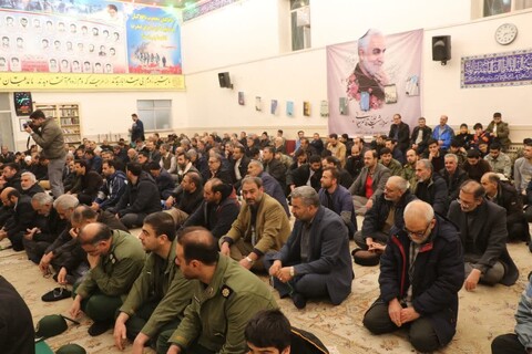 تصاویر/ مراسم گرامیداشت شهید سید حسن نصرالله در شهرستان ابهر