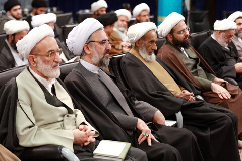 تصاویر/ آیین رونمایی از مجموعه آثار فقه بورس اوراق بهادار