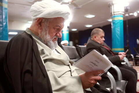 تصاویر/ آیین رونمایی از مجموعه آثار فقه بورس اوراق بهادار