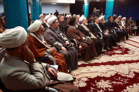 تصاویر/ آیین رونمایی از مجموعه آثار فقه بورس اوراق بهادار