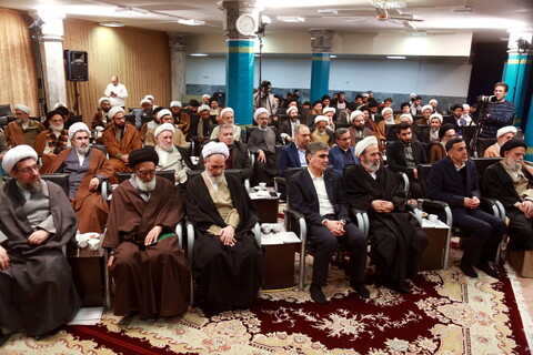 تصاویر/ آیین رونمایی از مجموعه آثار فقه بورس اوراق بهادار