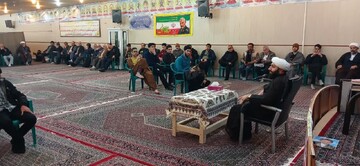 تصاویر/ آئین مناجات‌ شعبانیه در مدرسه علمیه امیرالمومنین(ع) آران و بیدگل