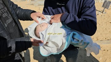 شش کودک بر اثر سرمای شدید در غزه جان باختند  