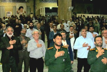 فیلم| گرامیداشت شهدای مقاومت در بندر دیر